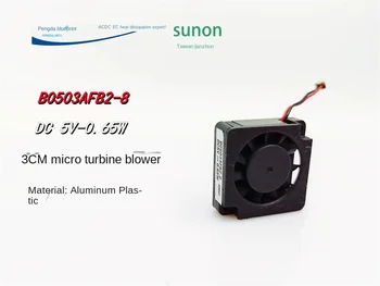 Jianzhun B0503AFB2-8 3010 5V USB do projetor turbina de refrigeração portátil ventilador de blower30*30*8MM