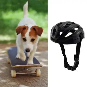 Cachorro Headwear Durável, Leve, com Almofada Integrada de Design de Estimação Capacete de Fotografia de Alimentação Animal de Estimação de Chapéu Arnês