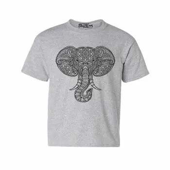 Elefante Mandela Juventude da T-Shirt Elefante Amante Salvar Os Elefantes Camisas