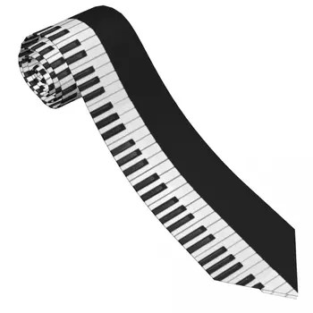Moda Clássica Empate De Notas Musicais Impressas Negócios Laços De Pescoço Homens Casual Clássico Gravata E Acessórios De Ótima Qualidade Gola De Laço