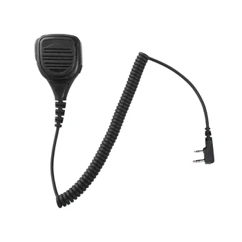 BAOFENG UV-5R Impermeável alto-Falante de Radio Transceptor de Hf para Kenwood aparelho de TK2160 Handheld Microfone Microfone Duas Vias de Rádio Walkie Talkie