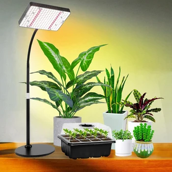 1 Peça de Topo da Tabela Cresce a Luz 200W UV-IR Espectro Completo de Plantas de Crescimento da Lâmpada Ajustável em Altura