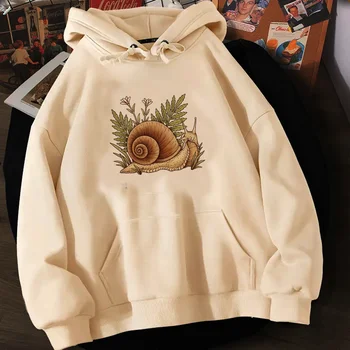 Caracol hoodies mulheres gótico de Inverno 2023 90 camisola mulheres de 90 roupas