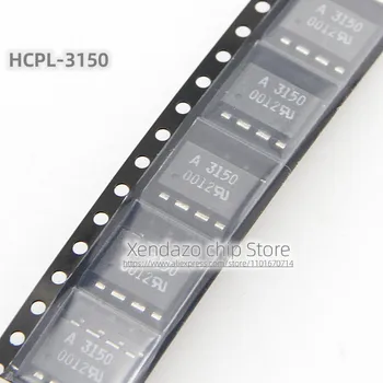 10pcs/lot HCPL-3150-500E HCPL-3150 HCPL3150 impressão de tela de Seda A3150 SOP-8 pacote Original genuíno isolador óptico chip