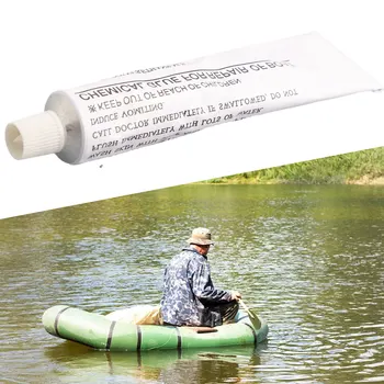 Kit de remendo de Reparação de Tubos de Cola Esporte PVC Paddleboard Caiaque Inflável Barco 13.5*3.5 cm 1Pcs 30ml Camas de Ar Pesado Dut