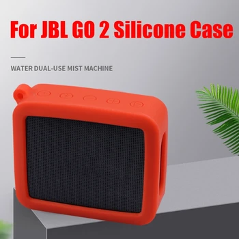 Durável do Silicone Case Capa Protetora Shell Anti-queda de alto-Falante de Caso para-JBL IR 2 alojamento go2-Falante Bluetooth Acessórios