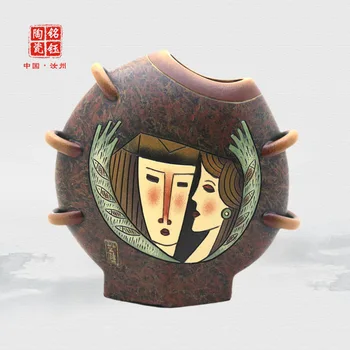 Criativo cerâmica artesanato, decoração, decorações de ambiente de trabalho, China Ru porcelana, presentes, frete grátis