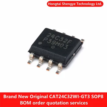 Novo Original Genuíno CAT24C32WI-GT3 SOIC-8 Chip de Memória EEPROM Serial de 32 kb