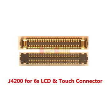 10pcs/lot J4200 Display LCD & Touch digitalizador FPC conector para o iphone 6s 4.7 de um conector na placa-mãe