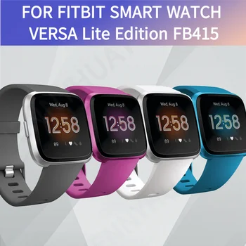 Para Fitbit Versa Lite Edition Smart Watch FB415 Esporte Pulseira da Tela de Toque do Health Monitor Exercício de Acompanhamento