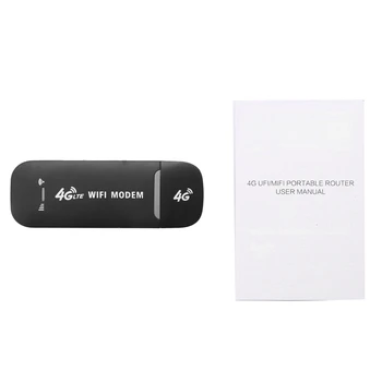 2X 4G USB Modem Router Wifi Dongle USB 150Mbps Com Slot para Cartão SIM do Carro Hotspot sem Fios Bolso Móvel de Wifi