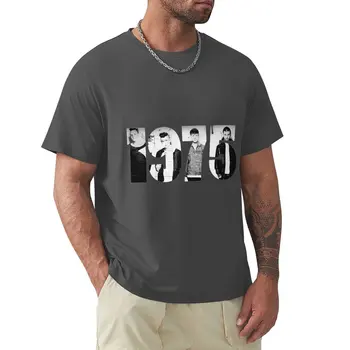 1975 Banda Matty Healy Adam Hann T-Shirt dos Homens das Mulheres de Algodão Puro Cool T-Shirts de Gola Redonda Camisetas de Manga Curta Roupa Original