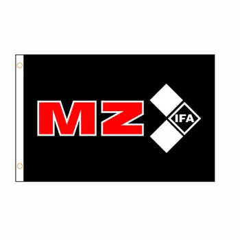 Banner personalizado MZ Bandeira Bandeira 2*3 pés 3ft*5 metros de Poliéster de Esportes de Publicidade de Carro da Decoração da Casa Dom Parte Interior e Exterior QZ-211