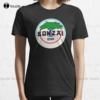 Novo Bonzai Registros - Hardcore T-Shirt das Mulheres Mens Nadar Camisa de Algodão Tee S-3Xl Unisex