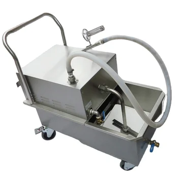 35L 48L 55 L de óleo de Cozinha ferramenta de filtro de carrinho máquina que faz a maquinaria kfc filtro de óleo cartfor frigideira