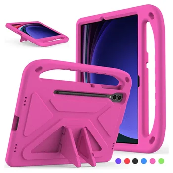 EVA Crianças Seguras Case Para Samsung Galaxy Tab S9 11 polegadas 2023 Alça de Suporte à prova de Choque Capa Para Tablet Guia S8 S7 11