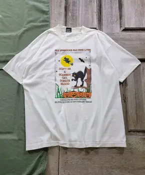 Vintage da década de 1990 Louisiana hemocentro Doar Sangue Branco T-shirt Melhor XL
