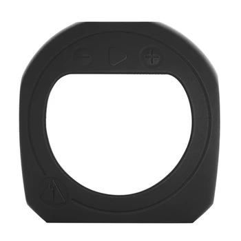 Proteção de Silicone Stand Up maleta Para JBL Clipe de 3 Impermeável Bluetooth Portátil com alto-Falante Preto