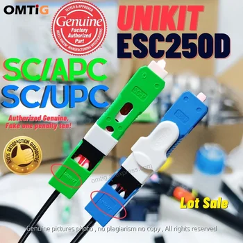 OMTiG 200pcs UNIKIT ESC250D Rápido Conector Original FTTH SC/APC SC UPC Fibra Rápida Único Modo de Ótica