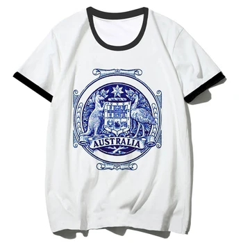 Austrália t-shirt das mulheres engraçado Japonês t-shirt menina anime roupas de streetwear