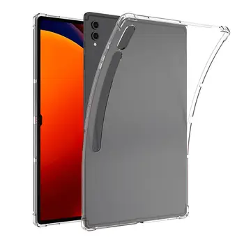 11 12.4 de 14,6 polegadas Tablet Caso Profissional à prova de Choque de TPU para o Condutor Funda Macio 2023 Tampa Traseira para Samsung Galaxy Tab S9 Plus Ultra