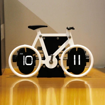 Bicicleta em Forma de Virar o Relógio para Casa, Quarto, Dormitório, Sala de estar área de Trabalho do Office Decoração Retro Style12 Hora de Mostrar o Grande Número de Cl