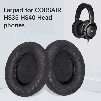 Protecção para CORSAIR HS35 HS40 Fones de ouvido Esponja Macia Capa de Substituições de Fone de ouvido Elástico Ouvido, Fácil de Instalar