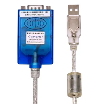 Venda quente UT-890 UMA transferência USB, RS485 / 422 linhas de dados 485 conversor de VER 2.0 Industrial Conversor Adaptador de Cabo de 1,5 M