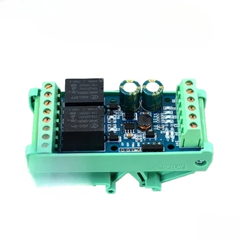 PLC industrial placa de controle interno PLC módulo FX2N110mr controlador com trilho de guia simples atraso módulo