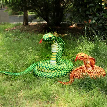 200/300 3D de Simulação de uma Cobra de Brinquedo, Cobra Pouco Animal, Brinquedos de Pelúcia, Brinquedos das Crianças, Decoração de Aniversário Complicado Brincadeira Presentes