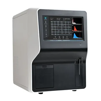 Laboratório de Instrumento Grande Tela de Toque LCD de 3 partes Automático de Hematologia Hematologia Analisador de