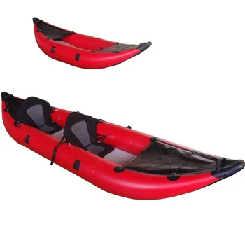 China Dobrável PVC Inflável Pedal Duplo Pessoa de Pesca de Canoa/Caiaque