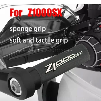 Para Z1000SX Esponja Aderência da Motocicleta punhos do Guiador Anti Vibração para Z1000SX Acessórios