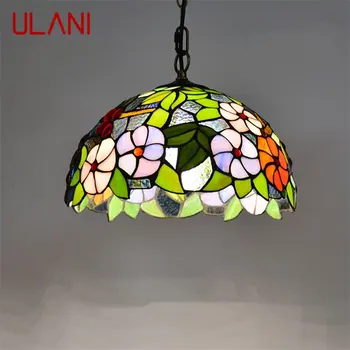 ULANI Tiffany Pingente de Luz Moderno da Lâmpada do DIODO Criativas Luminárias Decorativas Para a Casa de Jantar, Sala de