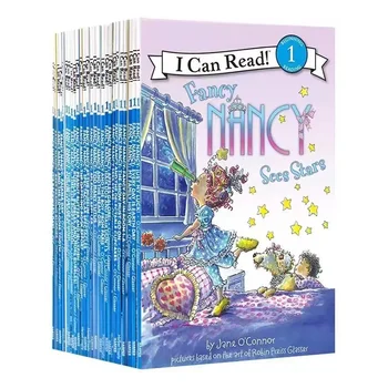 Aleatória de 15 Livros Posso Ler Fantasia Nancy Mangá Livro Define na Aprendizagem de inglês, Leitura de Livros ilustrados para Crianças Folhetos Educativos