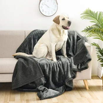 Animal de estimação Impermeável Cobertor Cachorro Engrossado Cobertor Gatinho Canil Suporte Mecânico de Lavagem para o Pequeno Grande Cão de Tamanho Médio