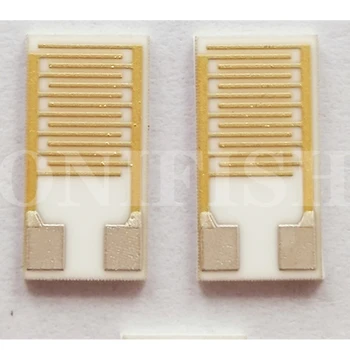 Ouro eletrodo sensor de Aquecimento do eletrodo Pente de eléctrodos Interdigitais eletrodo 10*5*0.635 mm