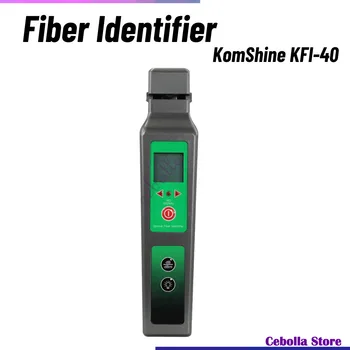 KFI-40 ao Vivo Fibra Óptica Identificador Komshine KFI-40 Com LED de indicação de Identificação de Direção Quebrar o Verificador de FTTH Ferramenta de Teste