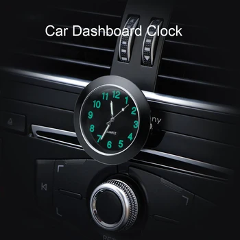 Mini Carro, Automóvel, Relógio Medidor Automático Do Relógio De Automotivo Do Higrómetro Do Termômetro De Decoração Enfeite Relógio Em Acessórios Para Carros